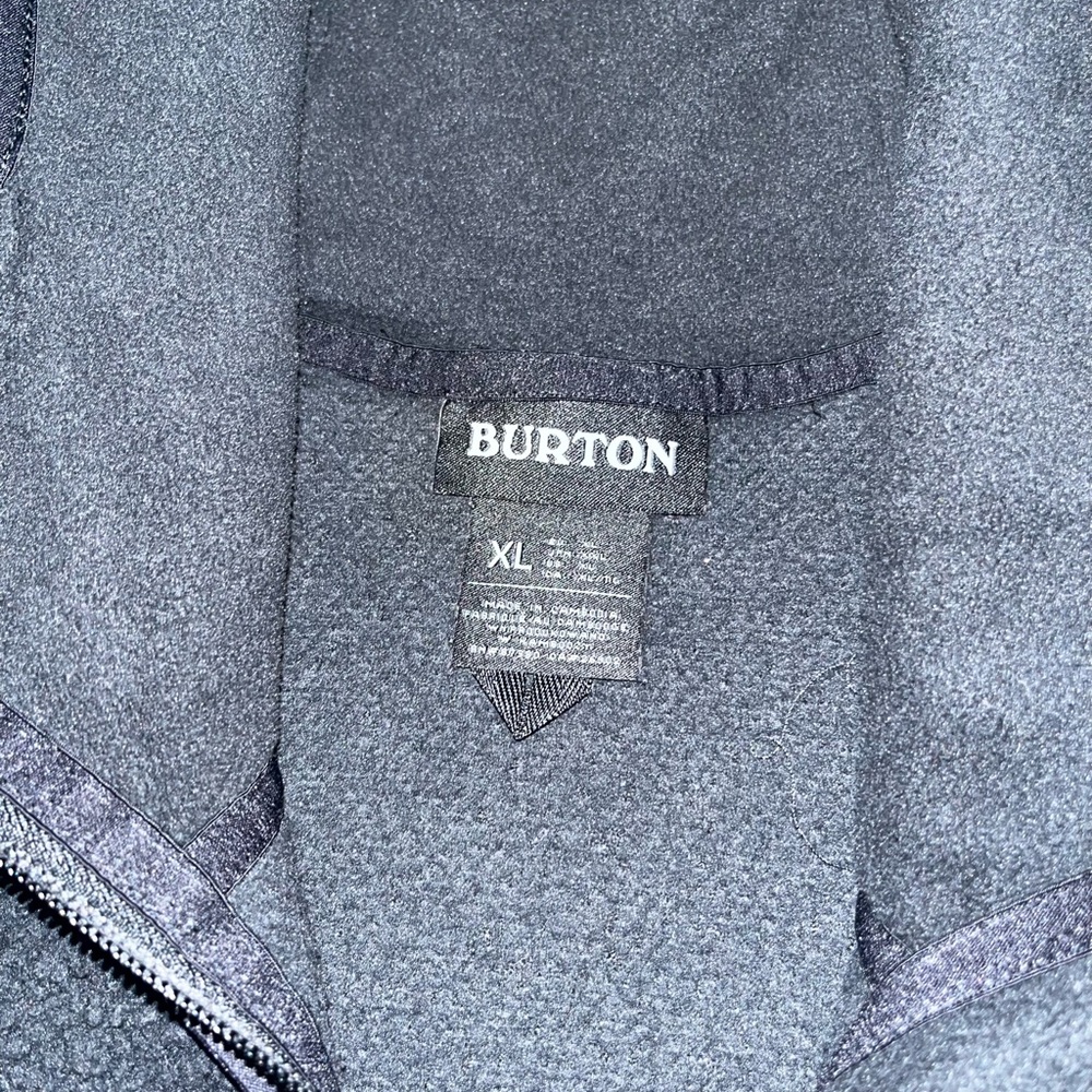 Burton Black Fleece Jacket XL